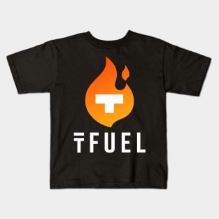 Theta Fuel Coin Cryptocurrency TFUEL crypto Kids T-Shirt